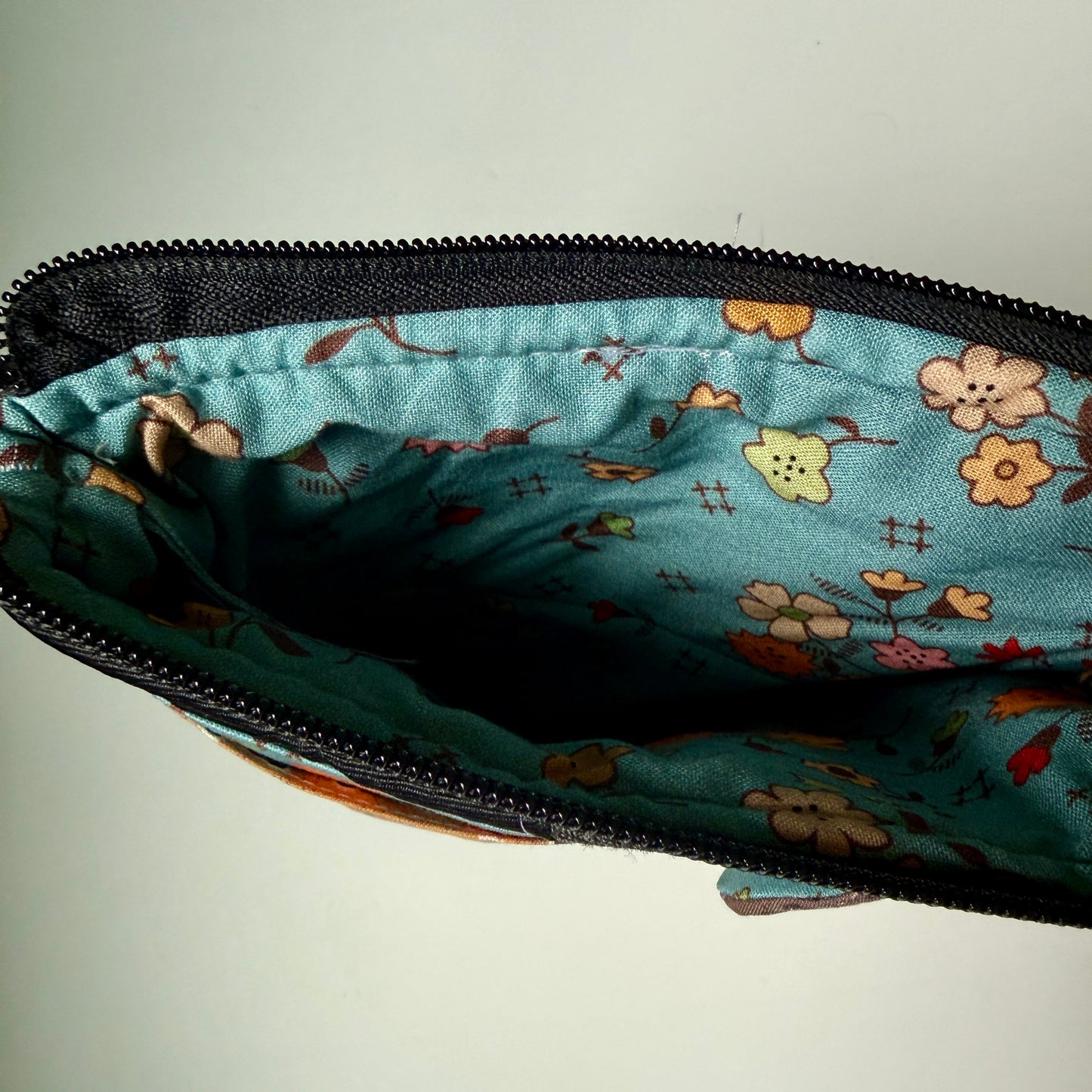 Bitty Bag Autumn Blue Flower CC