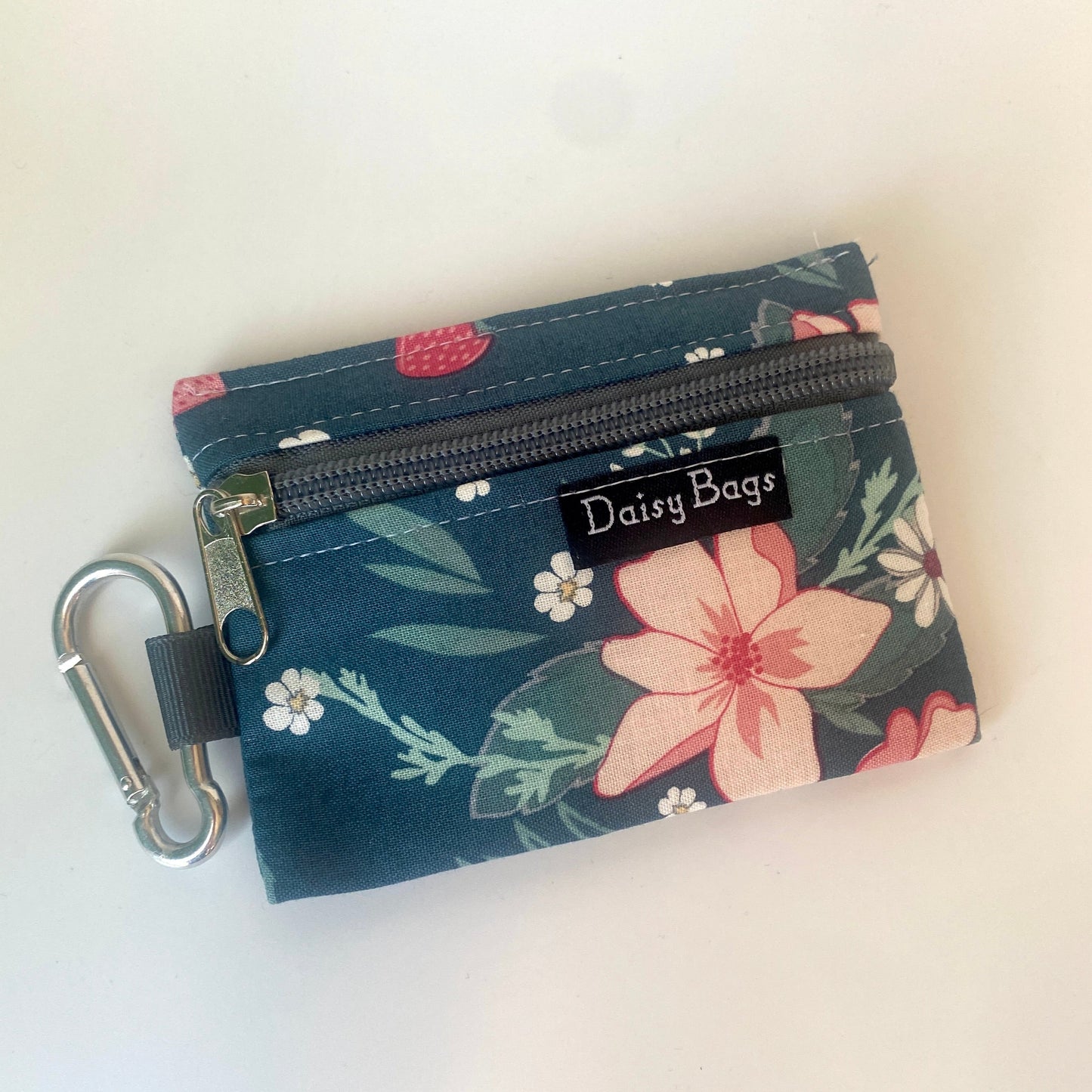 Zippermini Navy Flower