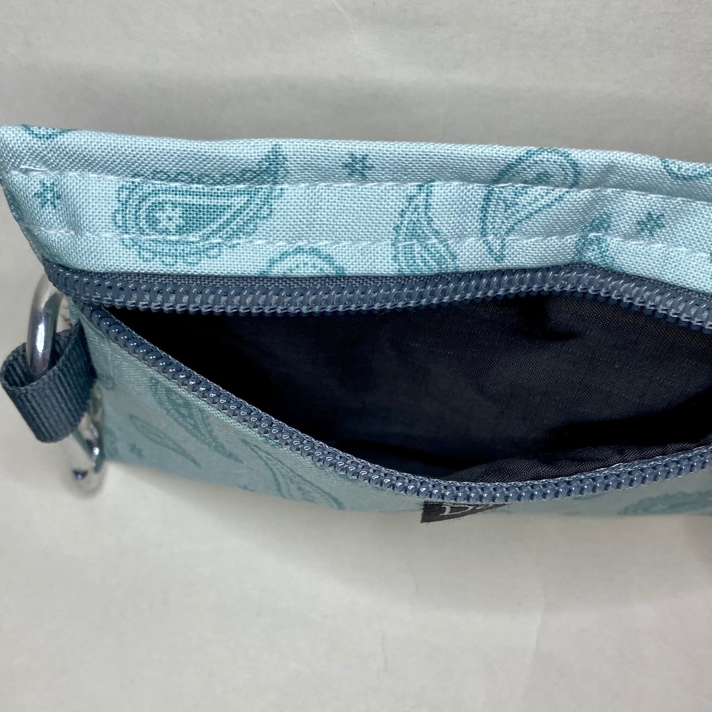 Zippermini Navy Flower