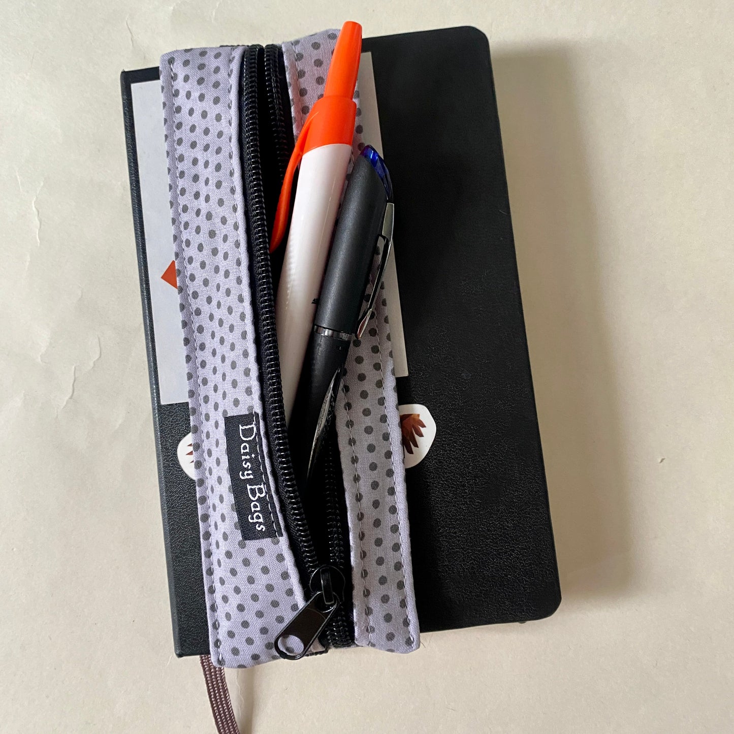 Pen or Peeper Pouch Solid Gray