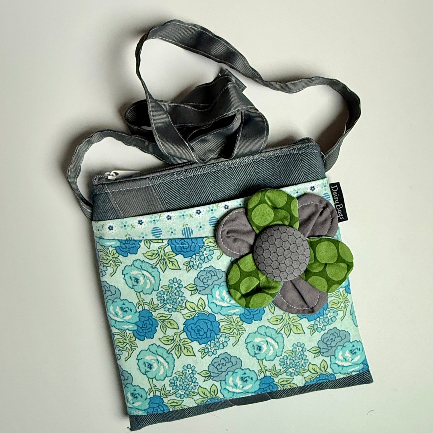 Bitty Bag Blue Flower CC