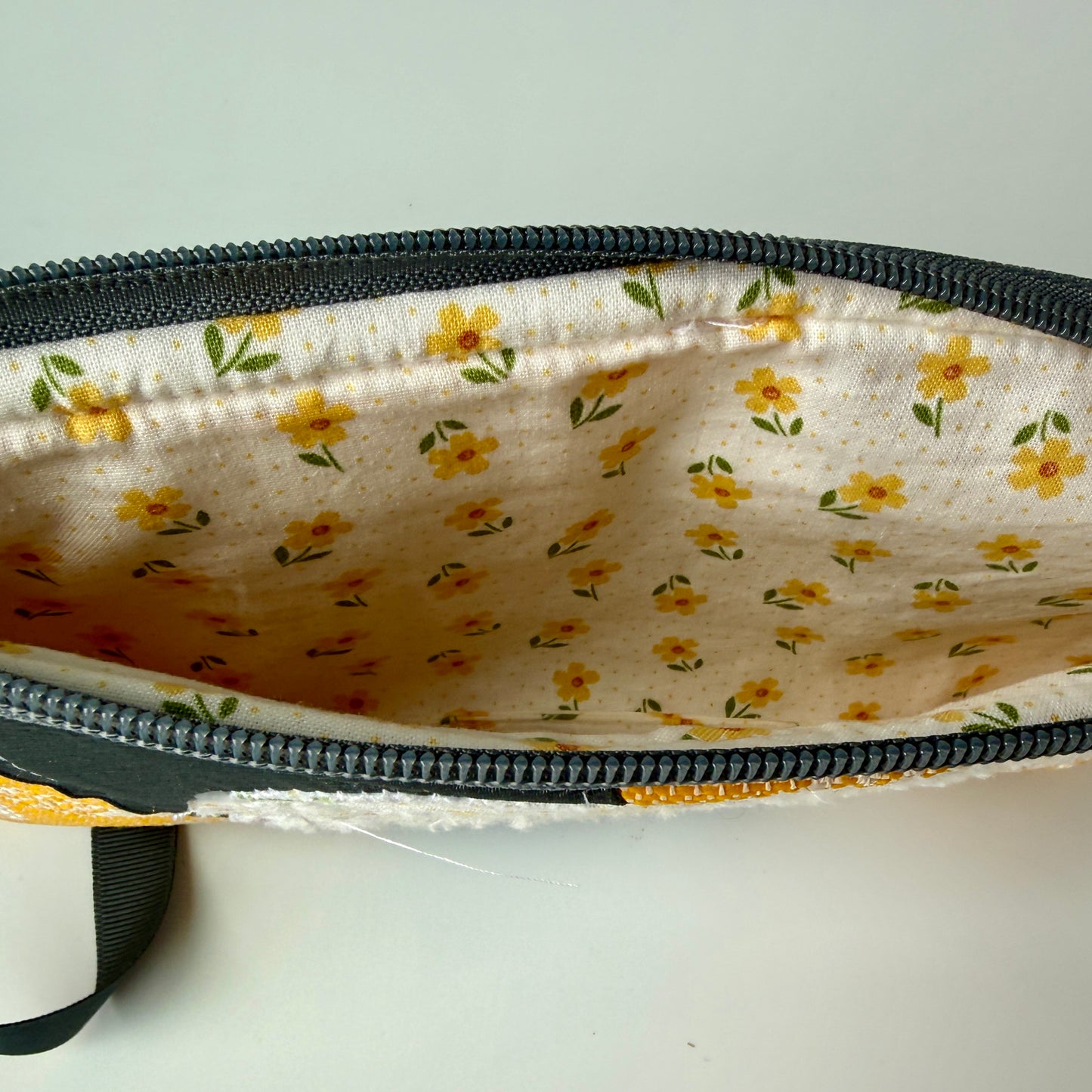 Wristlet OOAK Stripe Heart