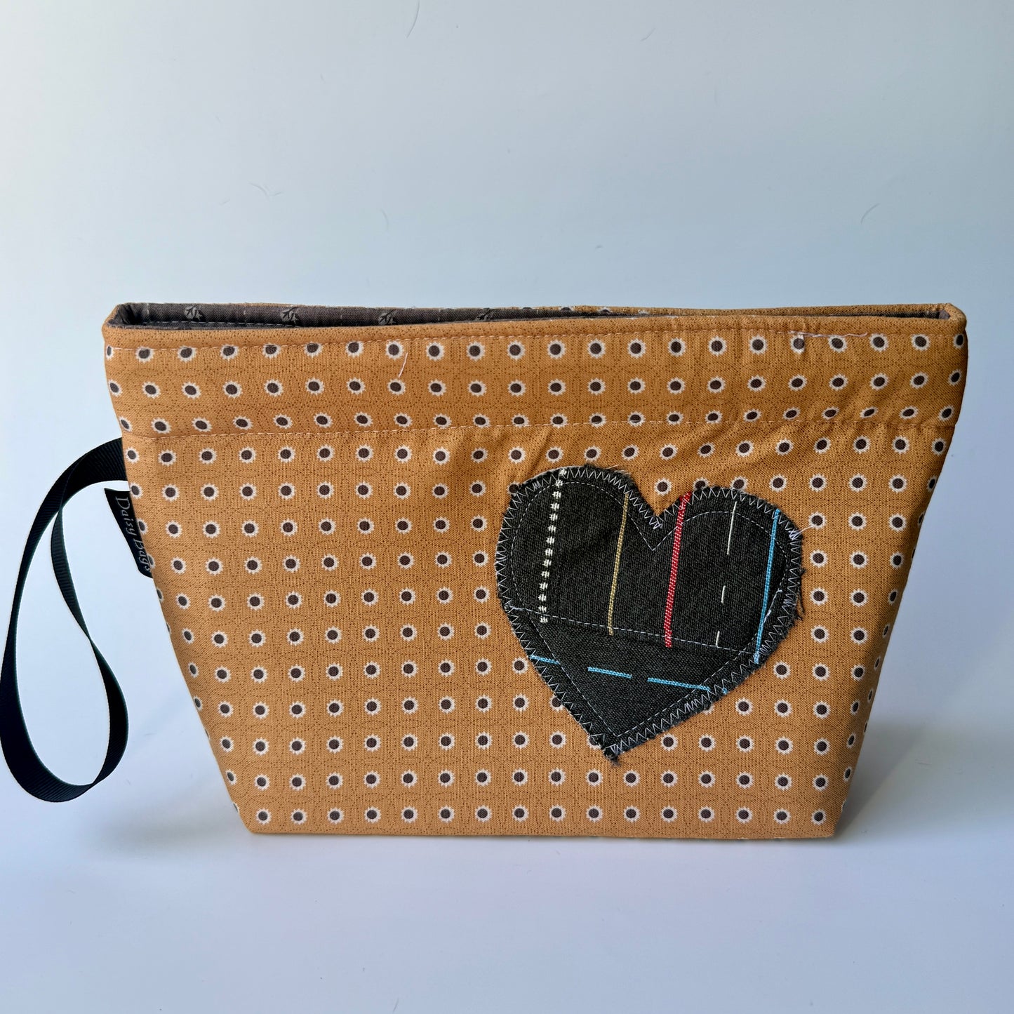 Project Bootie Bag Sunflower Dot