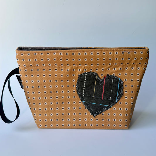 Project Bootie Bag Sunflower Dot