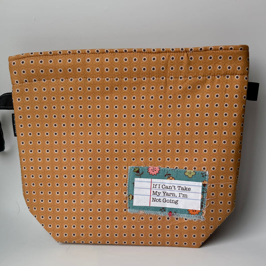 Project Bag Autum Sunflower