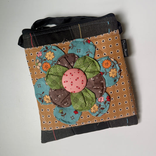 Bitty Bag Tan Sunflower Patch Flower