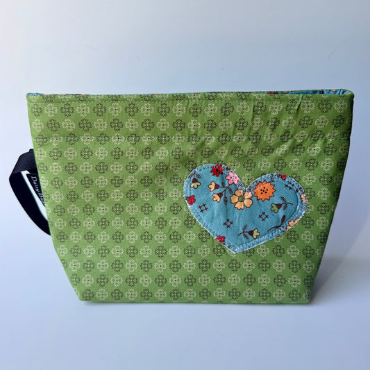 Project  Bootie Bag Autumn Green Clover