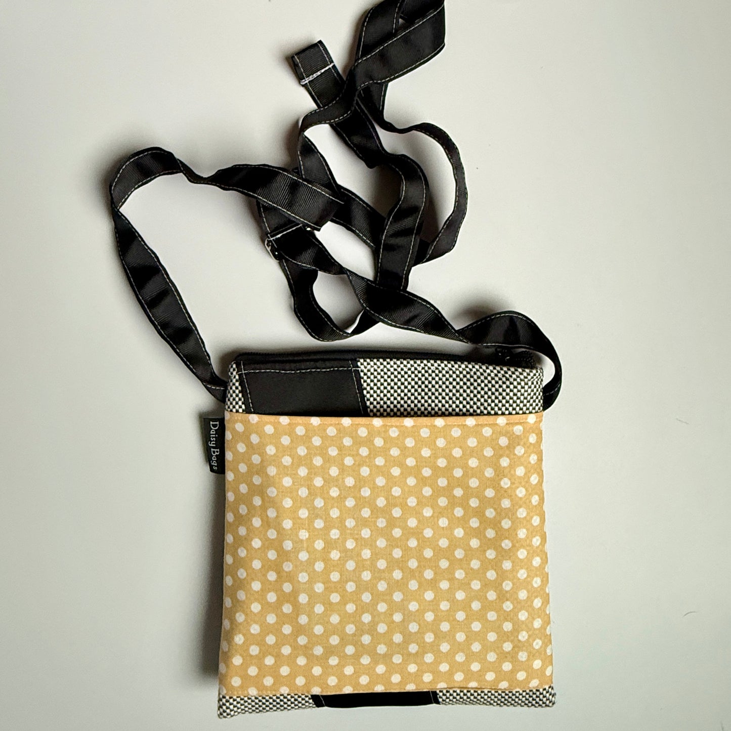 Bitty Bag Brown Flower