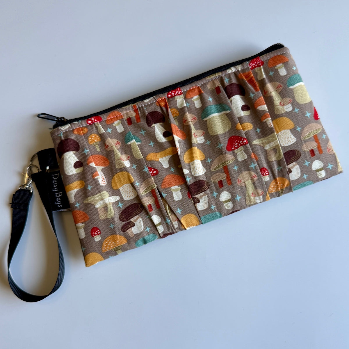 Wristlet Gathered Mushroom