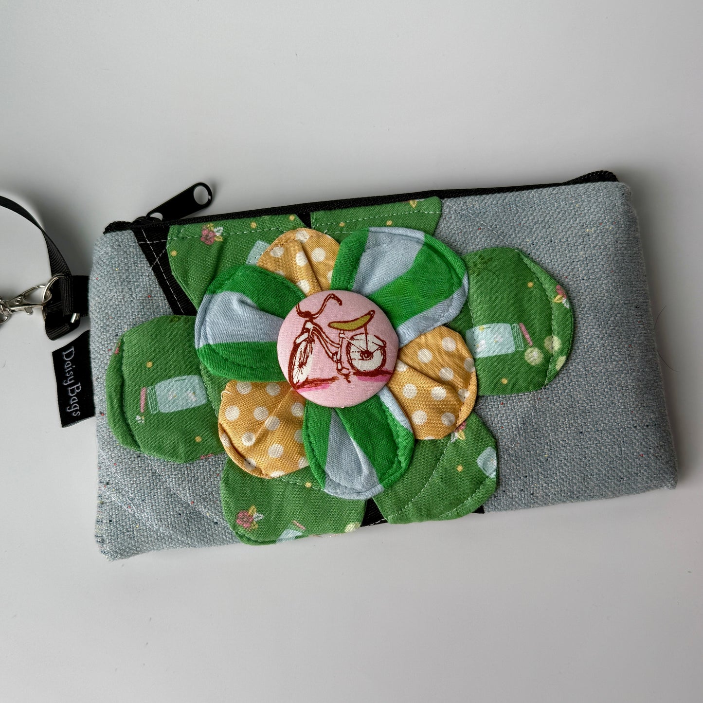 Wristlet Firefly Yellow Dot Flower