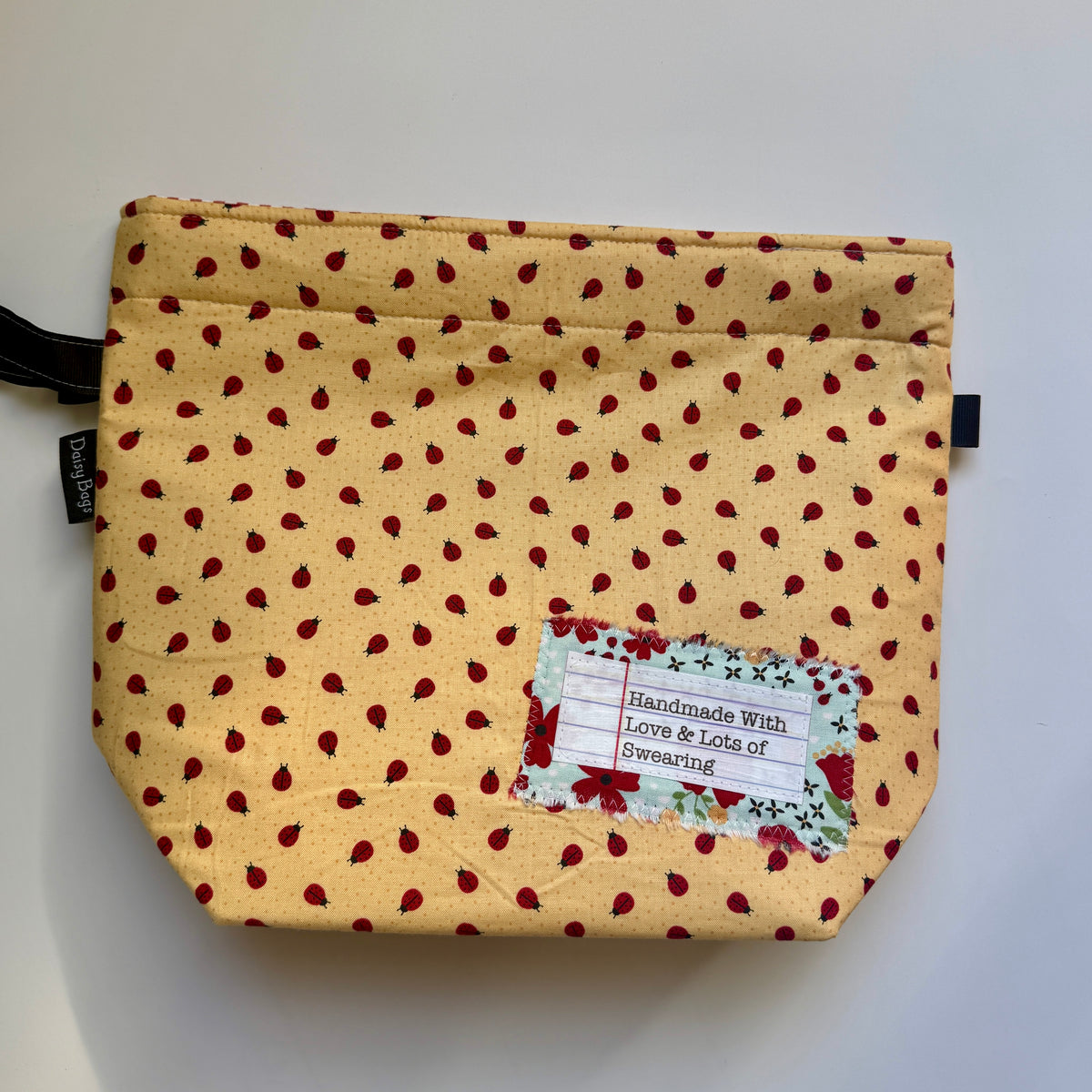 Quote Patch Project Bag: LadyBug