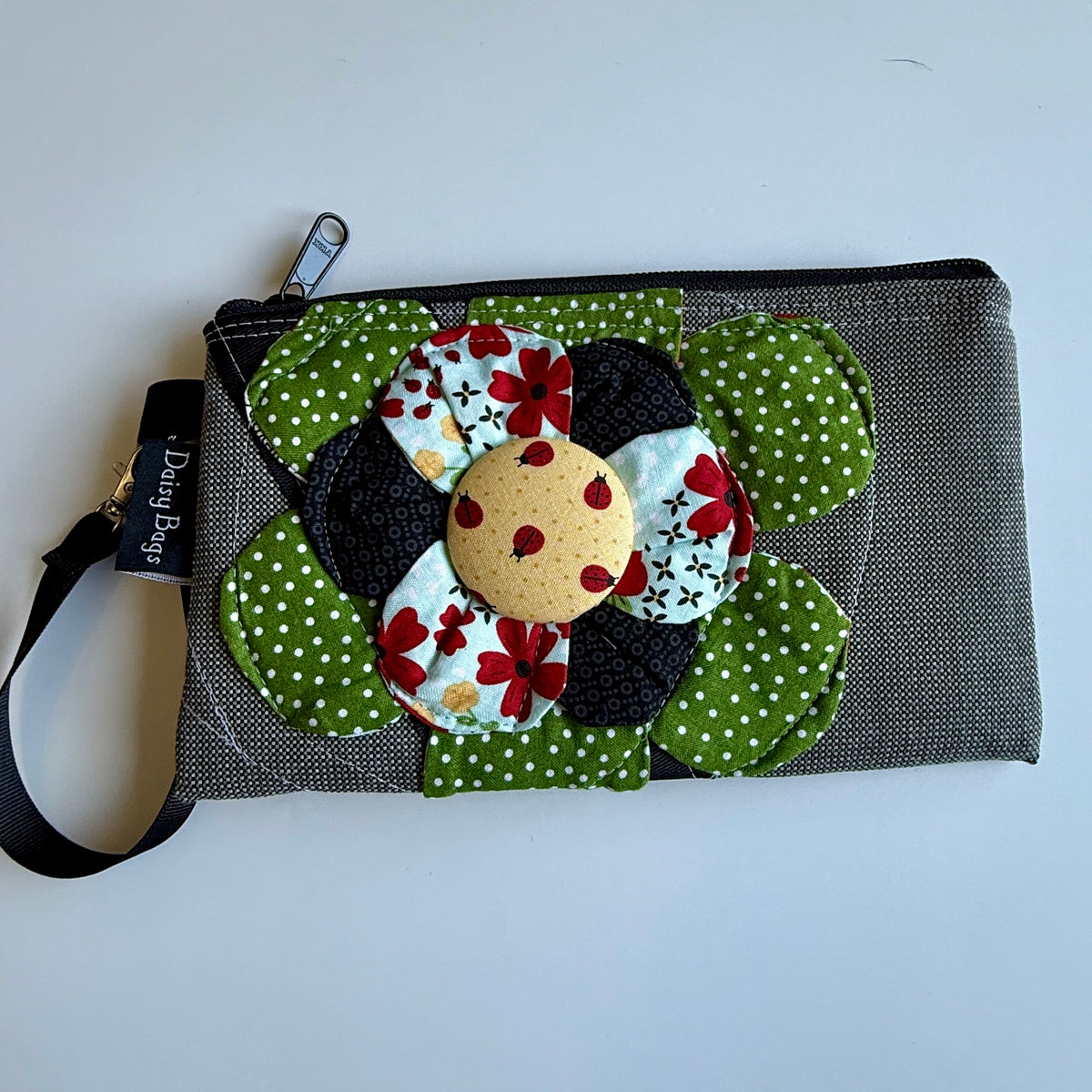 Wristlet Red Flower