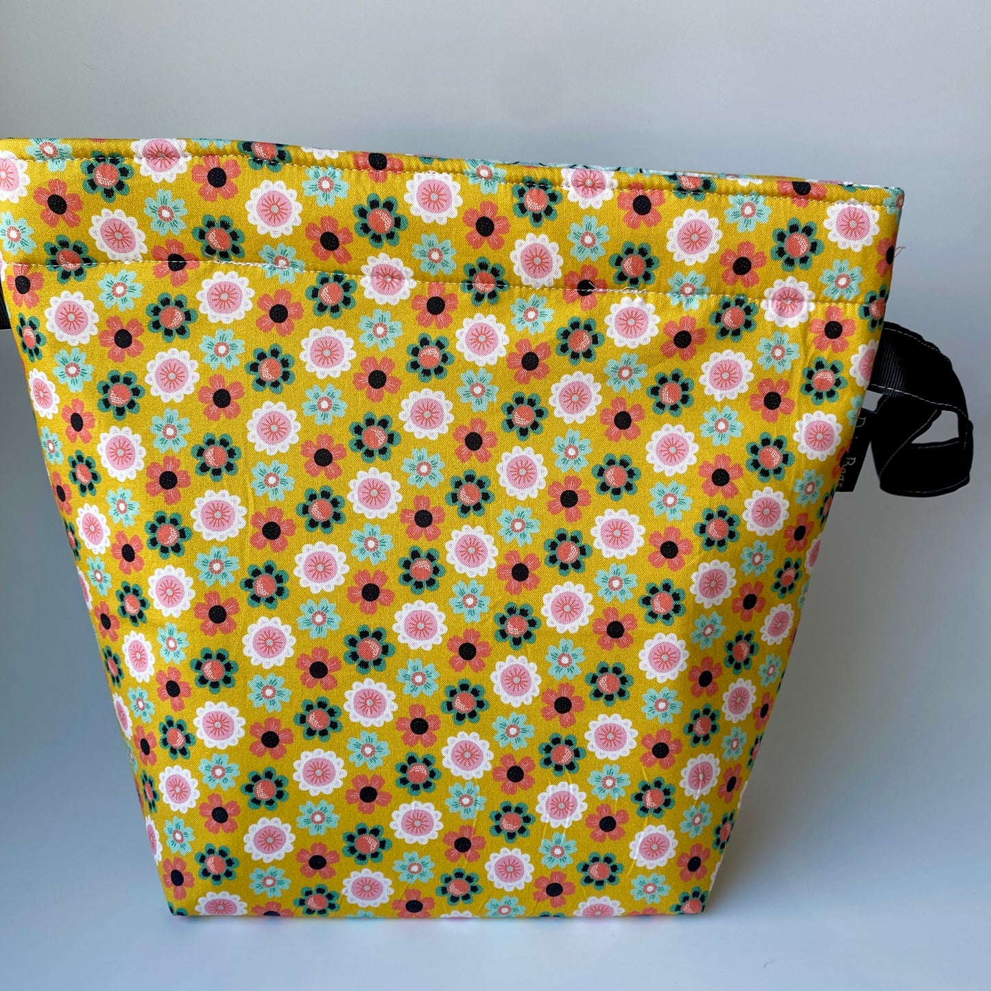 Project Bag Yellow Flower