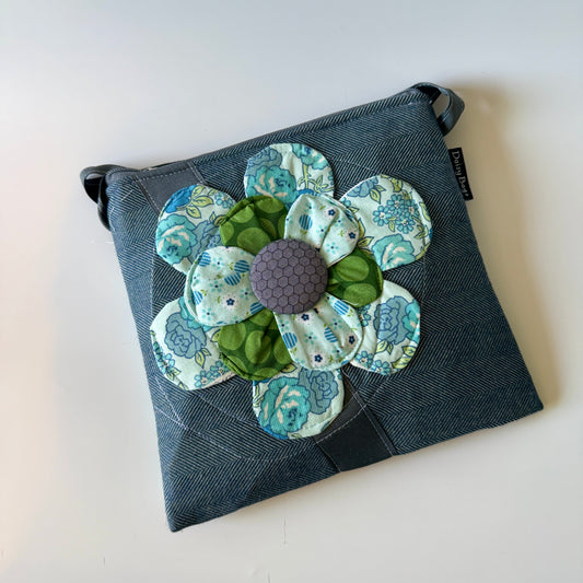 Bitty Bag Blue Flower