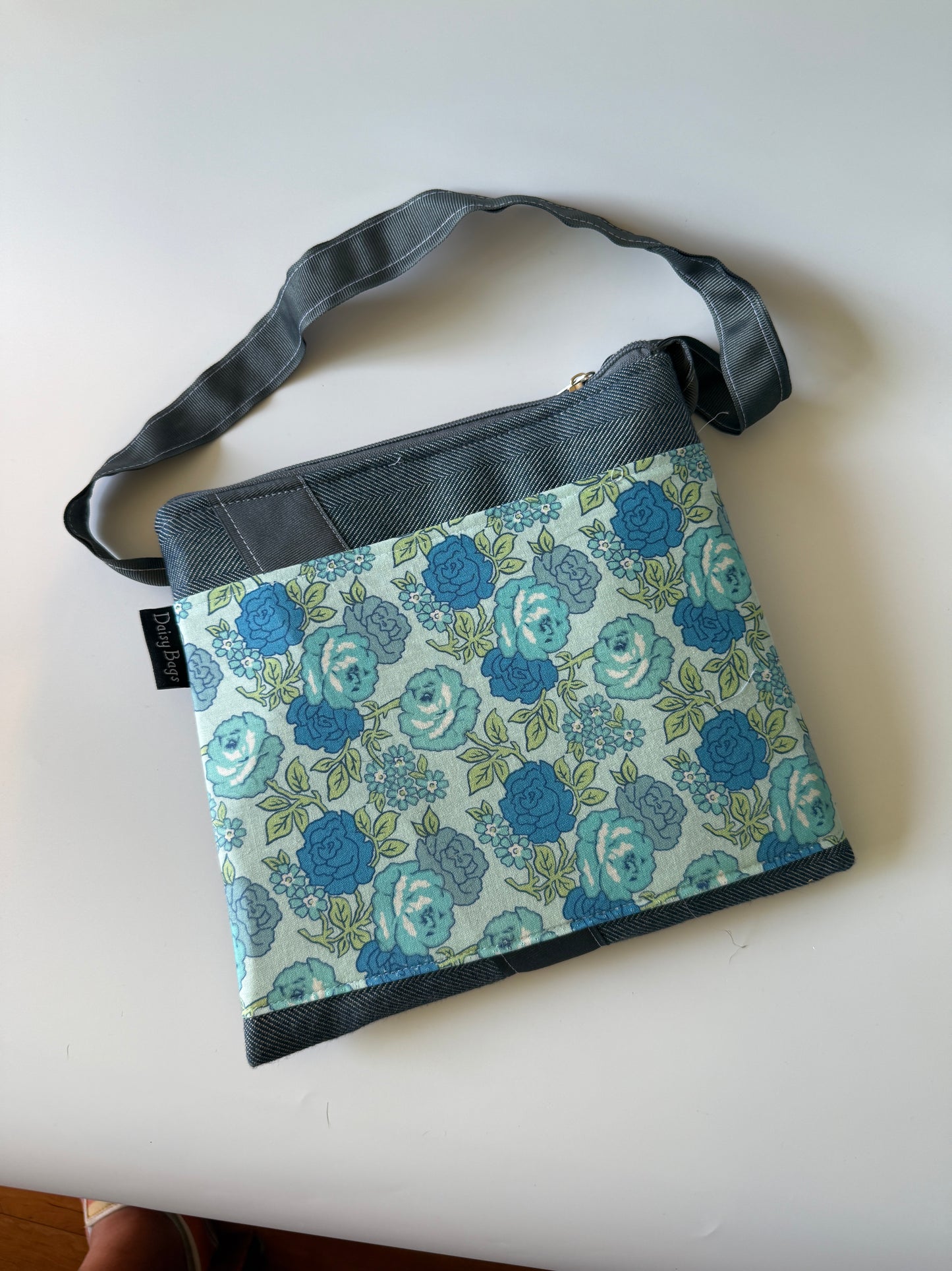 Bitty Bag Blue Flower