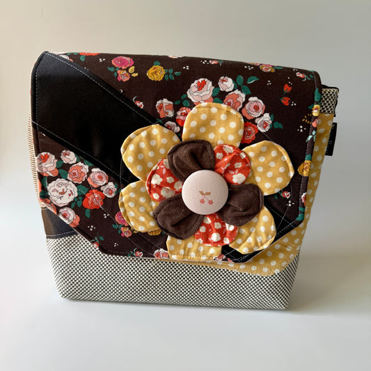Medium Messenger Brown Flower