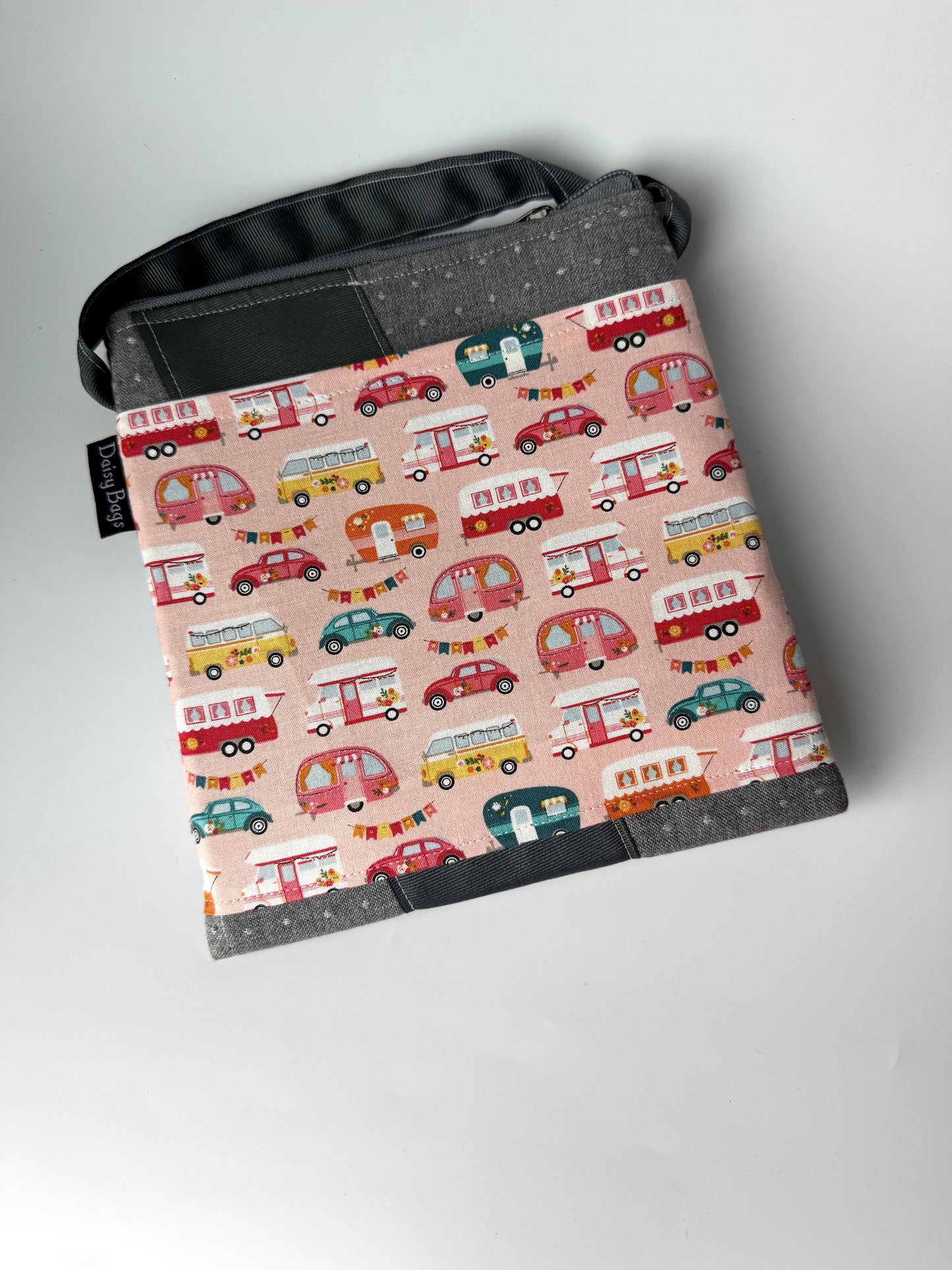 Bitty Bag Aqua Flower