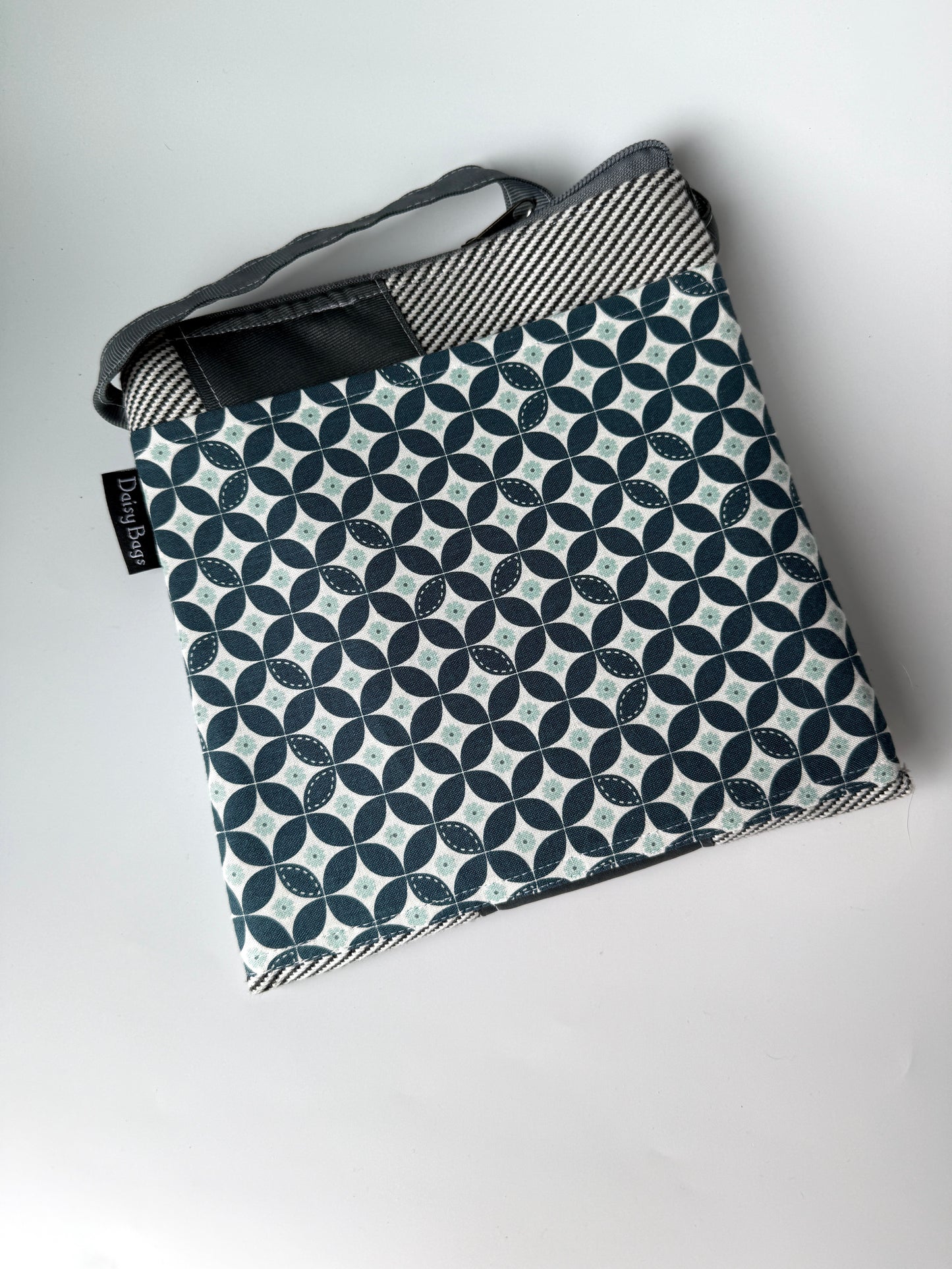 Bitty Bag Navy Flower