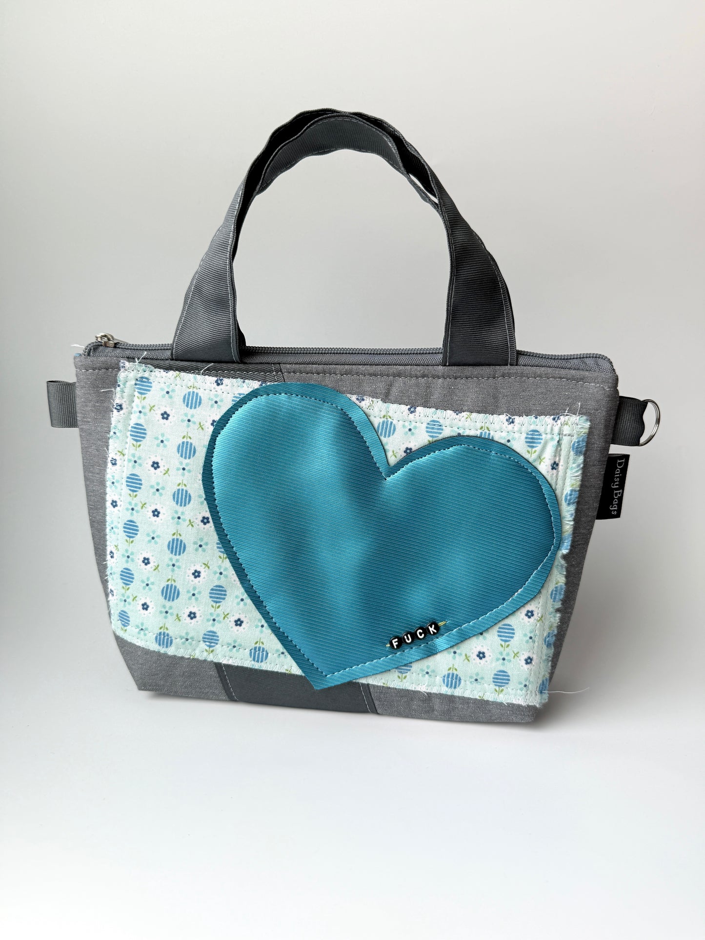 Squatty Bitty Big BLUE Heart, little F*ck