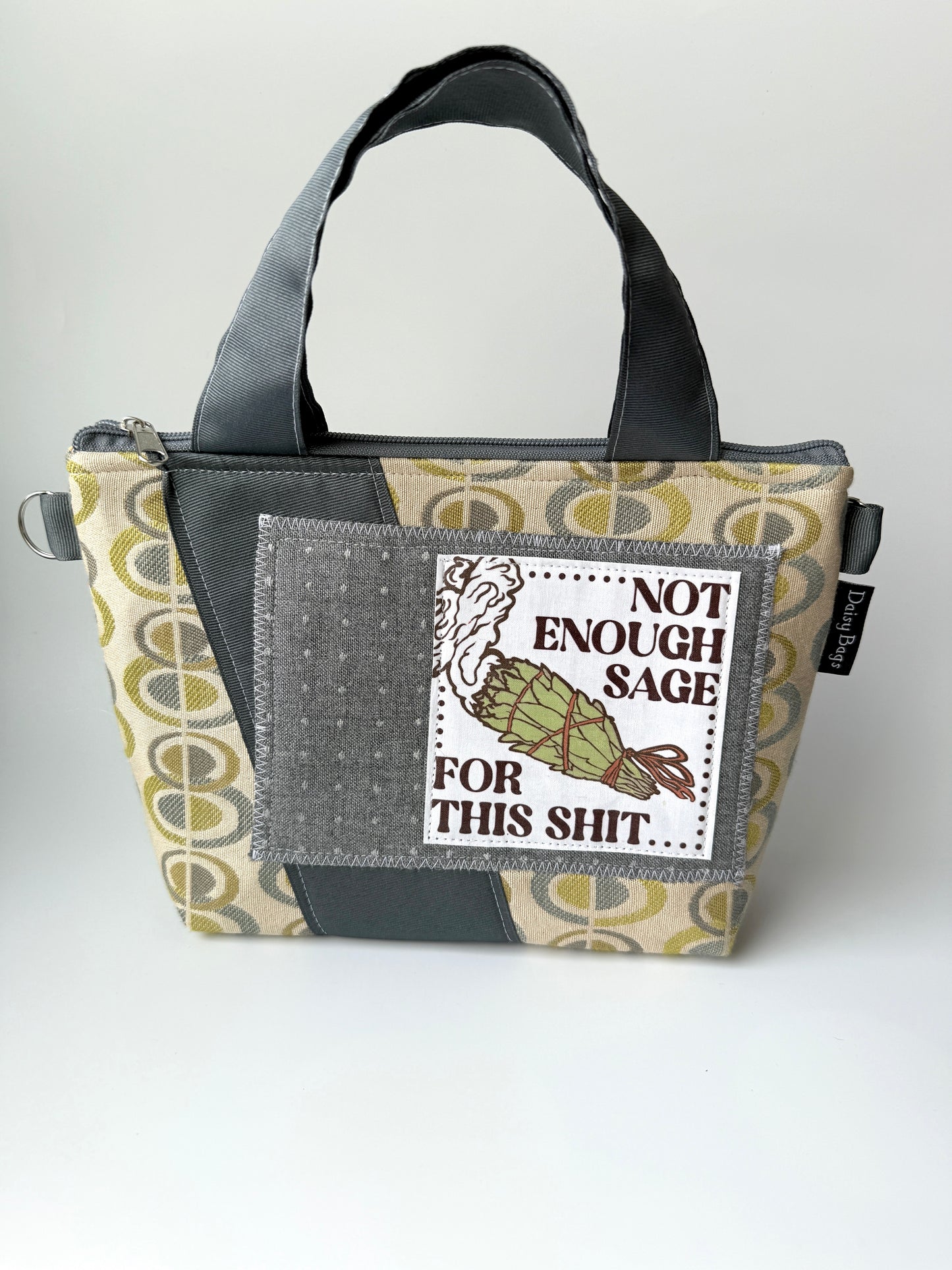 Squatty Bitty Gray Dot Not Enough Sage