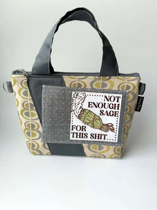 Squatty Bitty Gray Dot Not Enough Sage