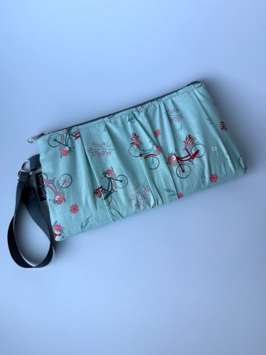 Bike Gathered Wristlet