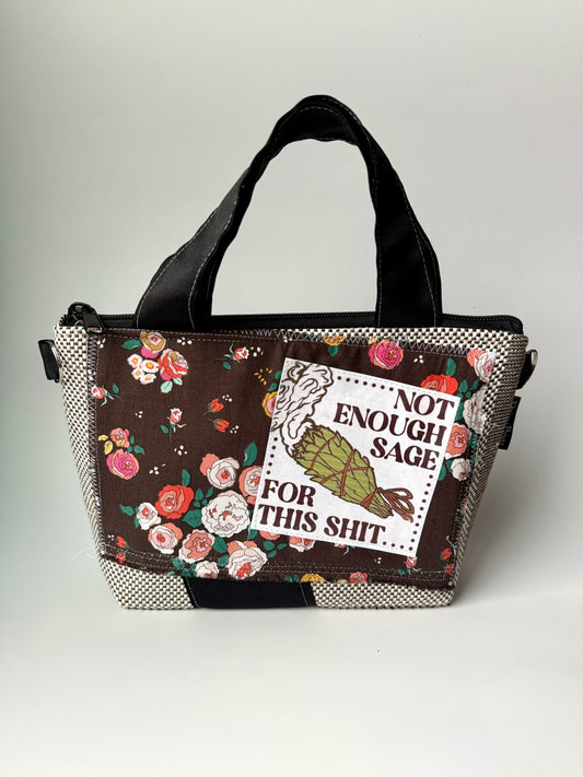 Squatty Bitty Not Enough Sage Brown Flower