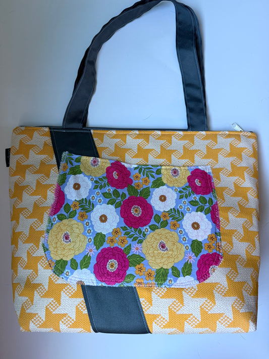 Periwinkle Kitty Shopper