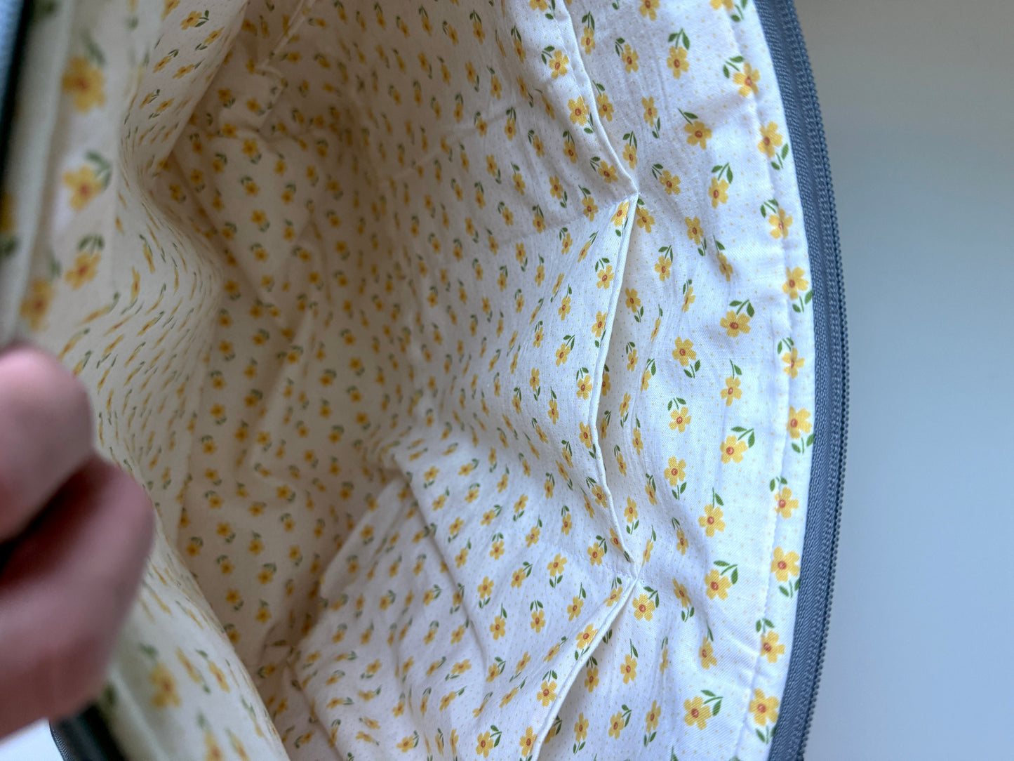 Periwinkle Kitty Shopper