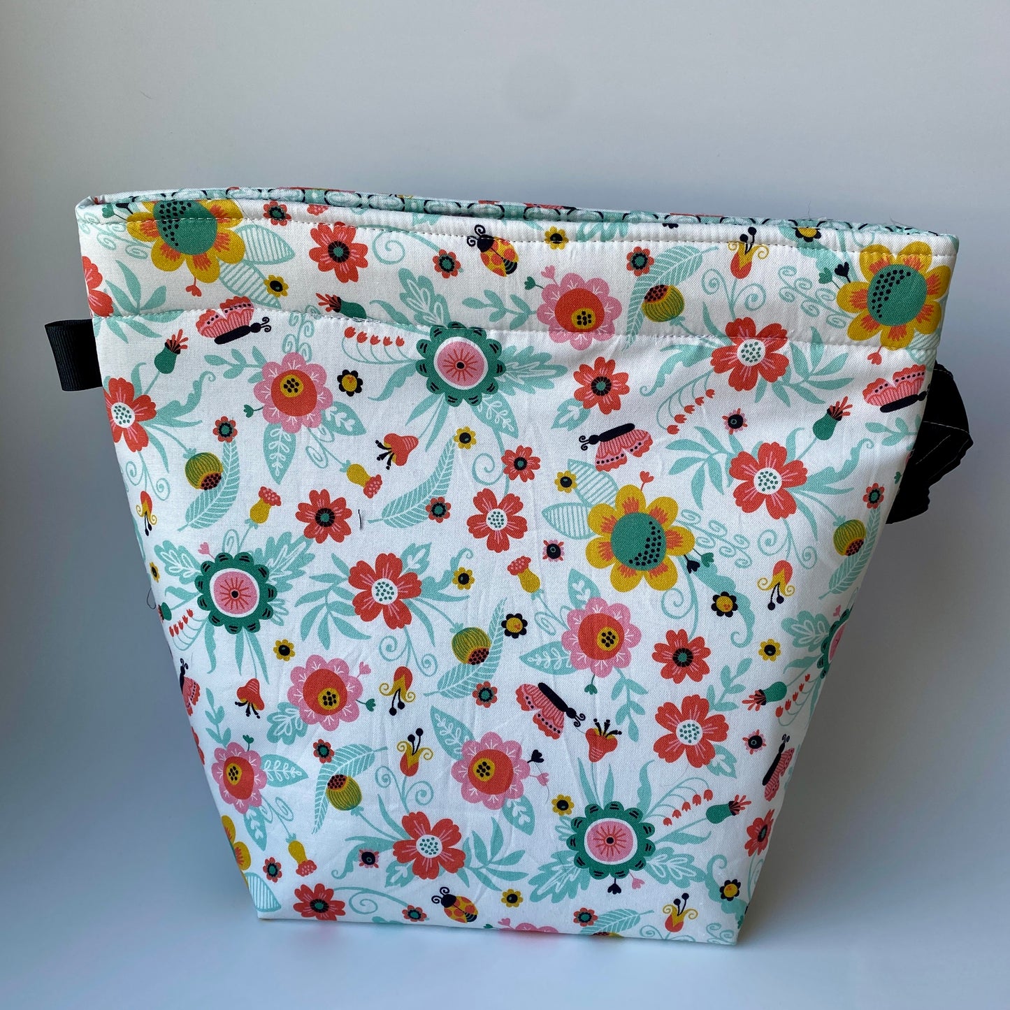 Project Bag White Flower