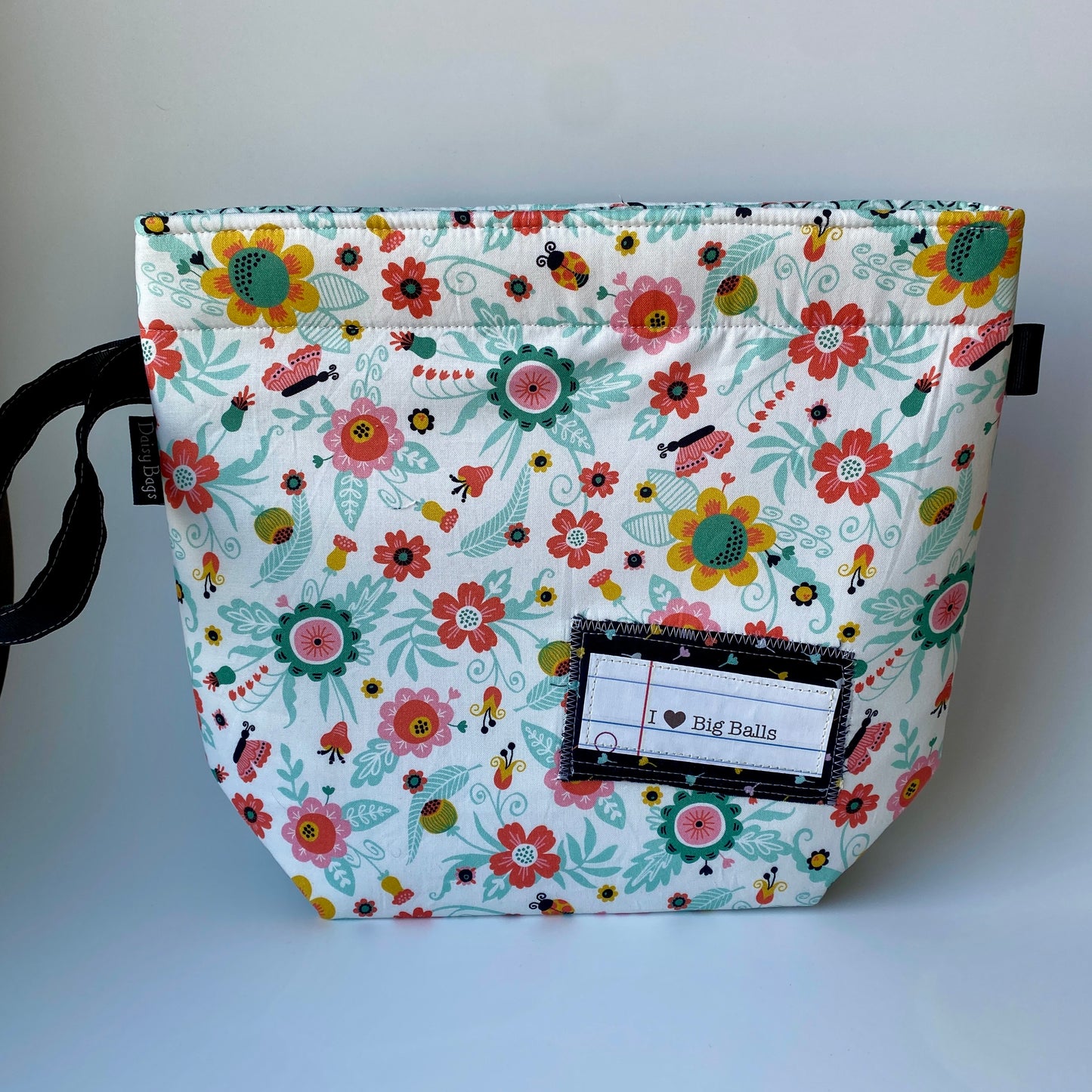 Project Bag White Flower