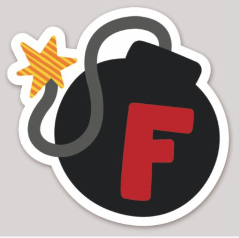 Fbomb Sticker